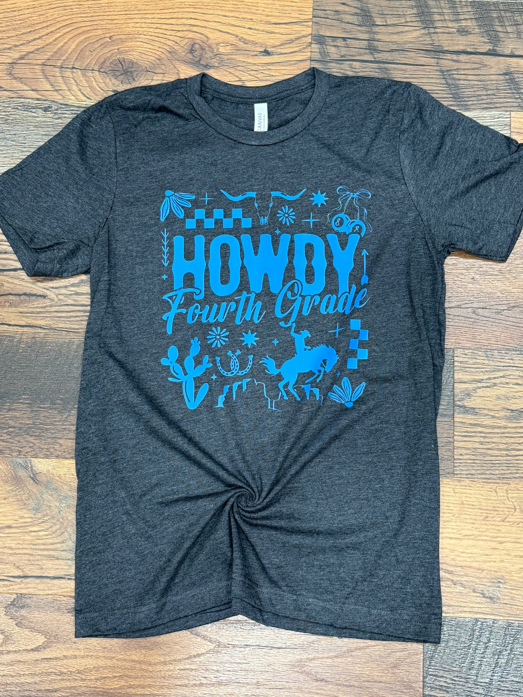 Howdy fourth grade Dark Heather Tee