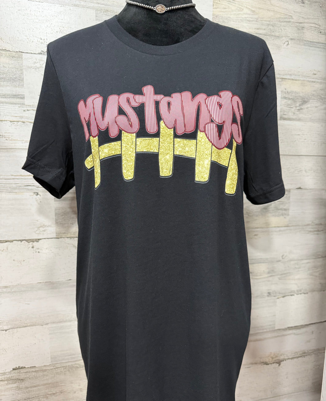 Mustang Football Tee