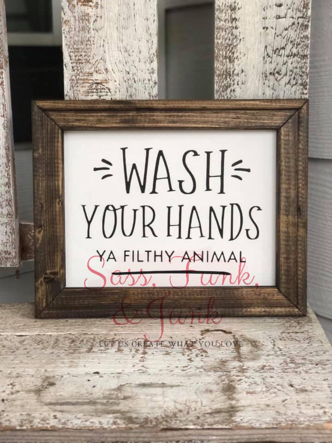 Wash Your Hands Canvas